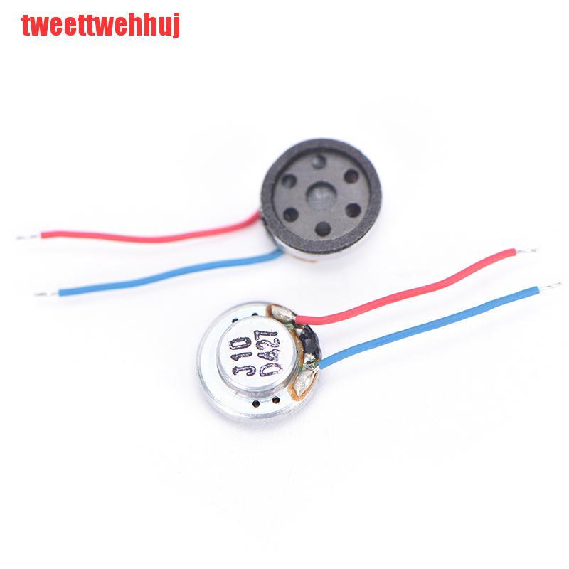 {tweettwehhuj} แตรลําโพงสเตอริโอ บลูทูธ 8 มม. 8 โอห์ม 8Ω 1W 2 ชิ้น #8