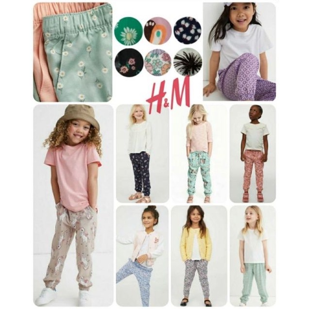 HnM Kids Joggers 5-10 ปี