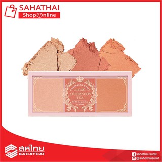 (แท้100%) Im meme Im afternoon tea blusher palette พาเลทบลัชออน 3 หลุม