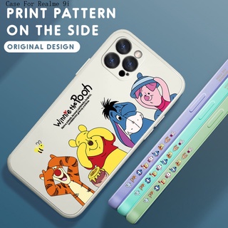 Realme 9i 9 Pro Pro+ Plus 4g 5g หัวเว่ย สำหรับ Case Pooh Bear Piglet Tigger เคส เคสโทรศัพท์ เคสมือถือ