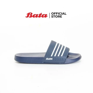 *Best Seller* Bata MENS SLIPPERS รองเท้าเล่นน้ำสงกรานต์ สำหรับผู้ชาย แบบสวม สีน้ำเงิน รหัส 8619728