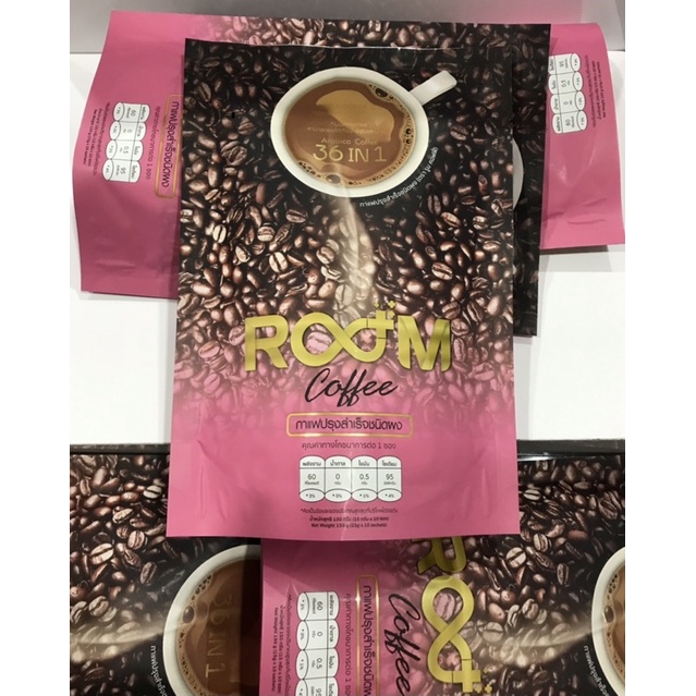 👍พร้อมส่ง กาแฟ Room กาแฟ3in1 แพค 10ซอง Exp.10/26