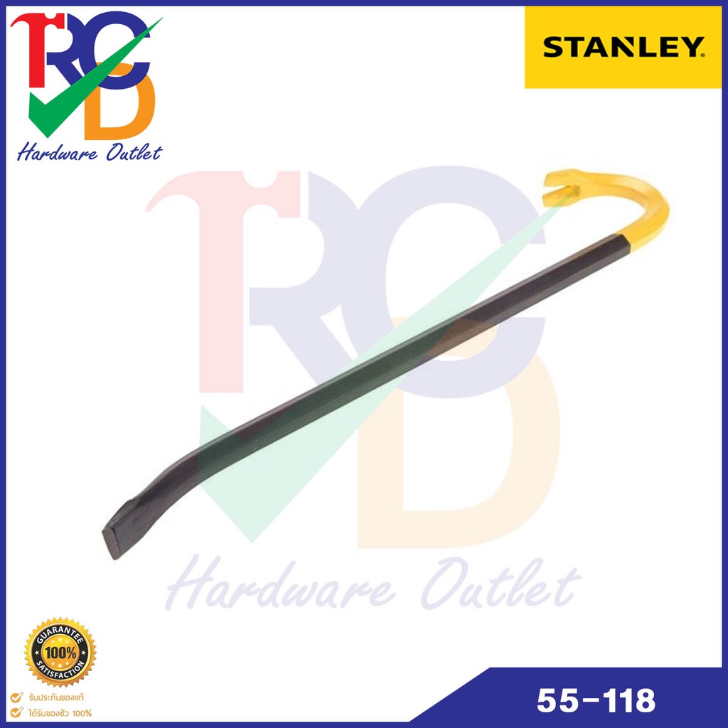 Stanley #55-118 ชะแลงหกเหลี่ยม ขนาด 18 นิ้ว