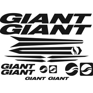 GIANT สติ๊กเกอร์กันแดดกันน้ำเหมาะสำหรับตกแต่งสติ๊กเกอร์จักรยานและจักรยานเสือภูเขา