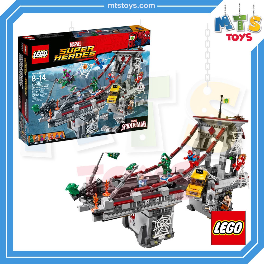 **MTS Toys**Lego 76057 Marvel Super Heroes : Spider-Man: Web Warriors Ultimate Bridge Battle เลโก้เเท้
