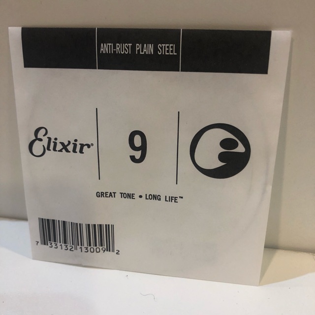 สายกีต้าร์ อะไหล่(สายเคลือบ) Elixir  เบอร์9,10,11,12,24,32,36,42,46,53(1เส้น)