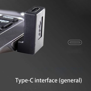 Capa อะแดปเตอร์แปลงสายชาร์จ USB 3 0 ตัวผู้ เป็น Type C ตัวเมีย มุม 90 องศา