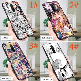 Ahegao อะนิเมะ เคสนิ่ม เนื้อซิลิโคน Case OPPO Realme 2 A5 3 5 X Pro Lite Q