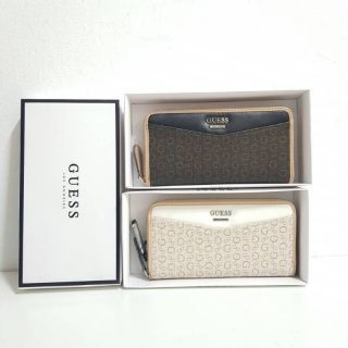 Guess leather long  wallet กระเป๋าสตางค์ใบยาวรุ่นซิปรอบ-2