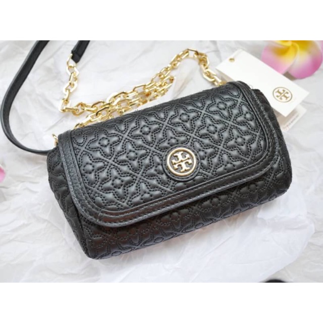 Tory Burch Bryant Quilted Leather Small Crossbody