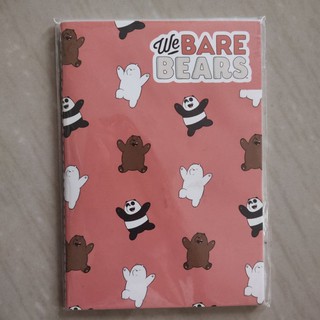 We Bare Bears สมุด ไม่มีเส้น A6