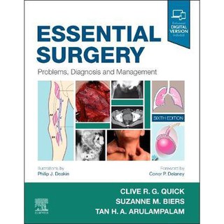 Essential Surgery: Problems, Diagnosis and Management 6ed - ISBN 9780702076312