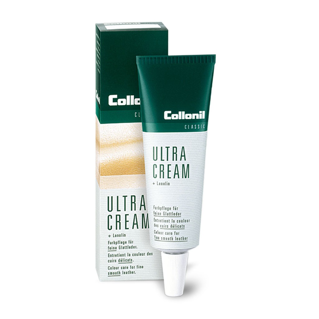Collonil Ultra Cream 50ml โคโลนิลครีมบำรุงรักษาหนังเรียบ/นิ่ม (รองเท้า/กระเป๋า)
