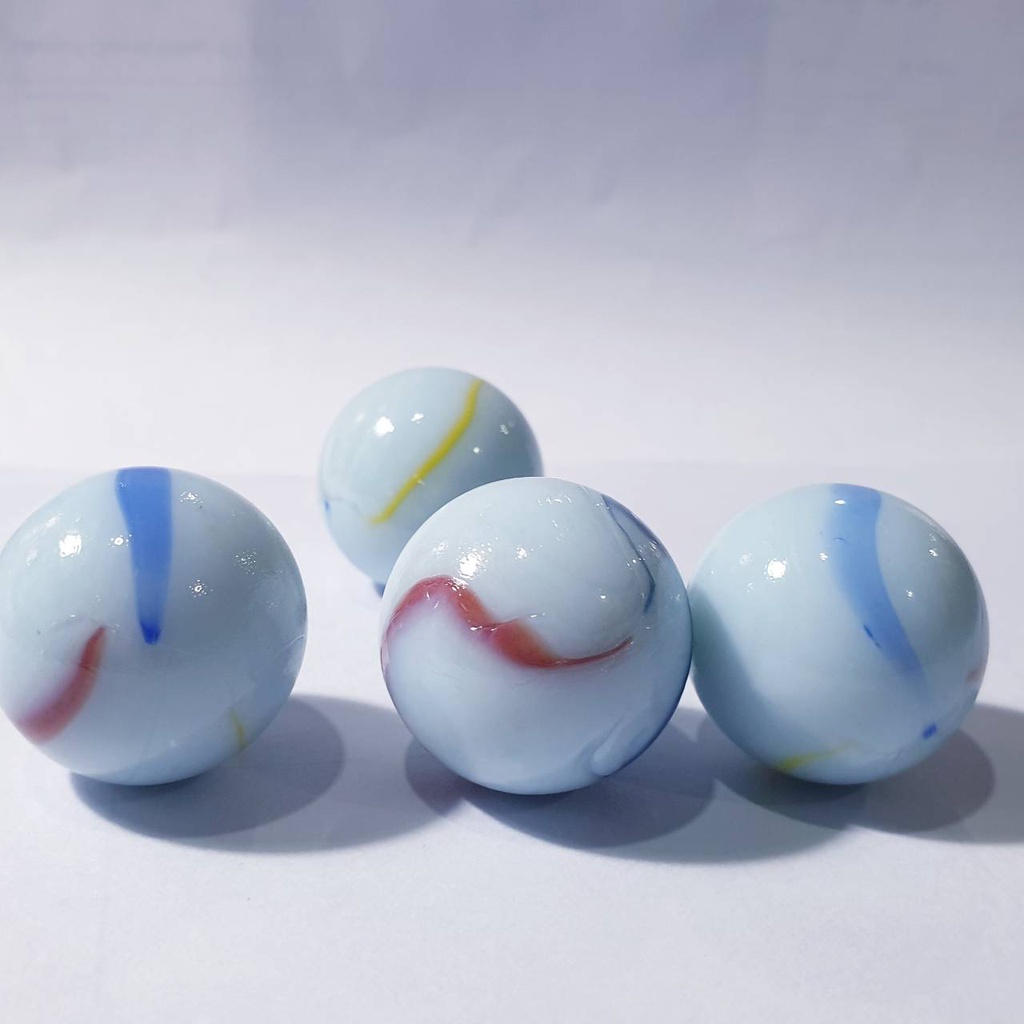 ลูกแก้วแผง 25มิล หยกลาย มุกสีฟ้า มุกรวมสี ลูกแก้วแผง บรรจุ 12ถุง / 1แผง - รูปที่ 2