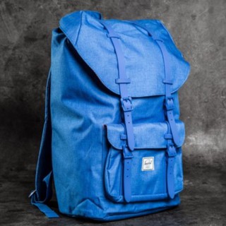 [เก็บ code ลดเพิ่ม 20%]พร้อมส่ง📦Herschel Little America Backpack (Cobalt)ของเเท้