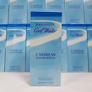 Davidoff Cool Water Caribbean Summer Edition EDT **125ml กล่องซีล