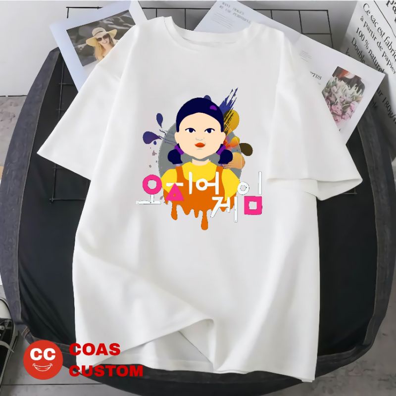 เสื้อยืดเด็ก Squid game