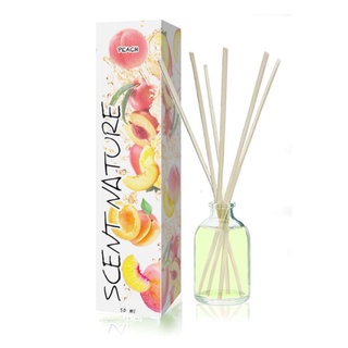 เซนต์ เนเจอร์ ก้านไม้หอม อโรม่า scent nature กลิ่นพีช