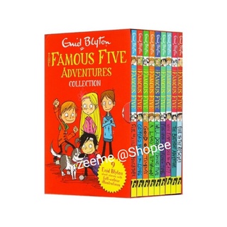 The Famous Five Stories by Enid Blyton ห้าสหายผจญภัย (ชุด 9 เล่ม) พร้อมส่ง จาก กทม.