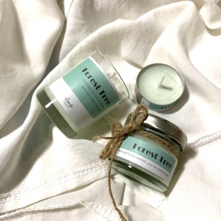 (❤️TZ7Z5G ลดทันที 40.-)เทียนหอม กลิ่น ฟอเรสทรี - Soy Candle …