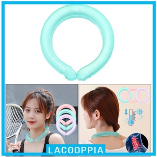 [LACOOPPIA] Neck Cooling Tube Cold Gel Ice Pack Chill Freeze Neck Cooler Camping