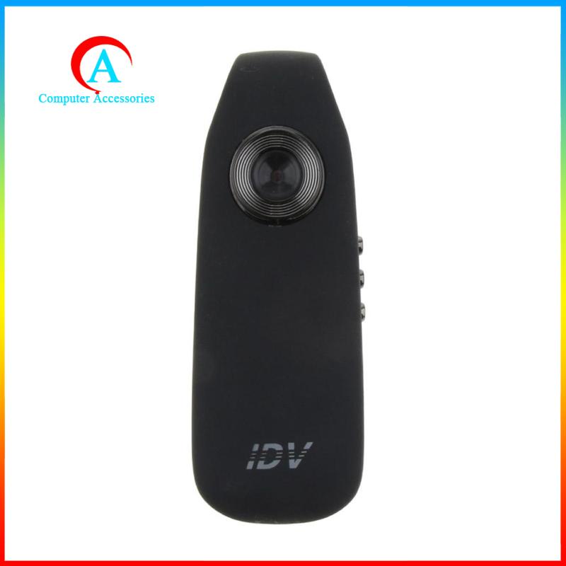 IDV 007 Mini DV Cam Wearable Camera Body Full HD 1080P Camcorder Black ...