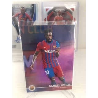 2021-22 Topps FC Barcelona Team Set Soccer Cards #8 Samuel Umtiti/99