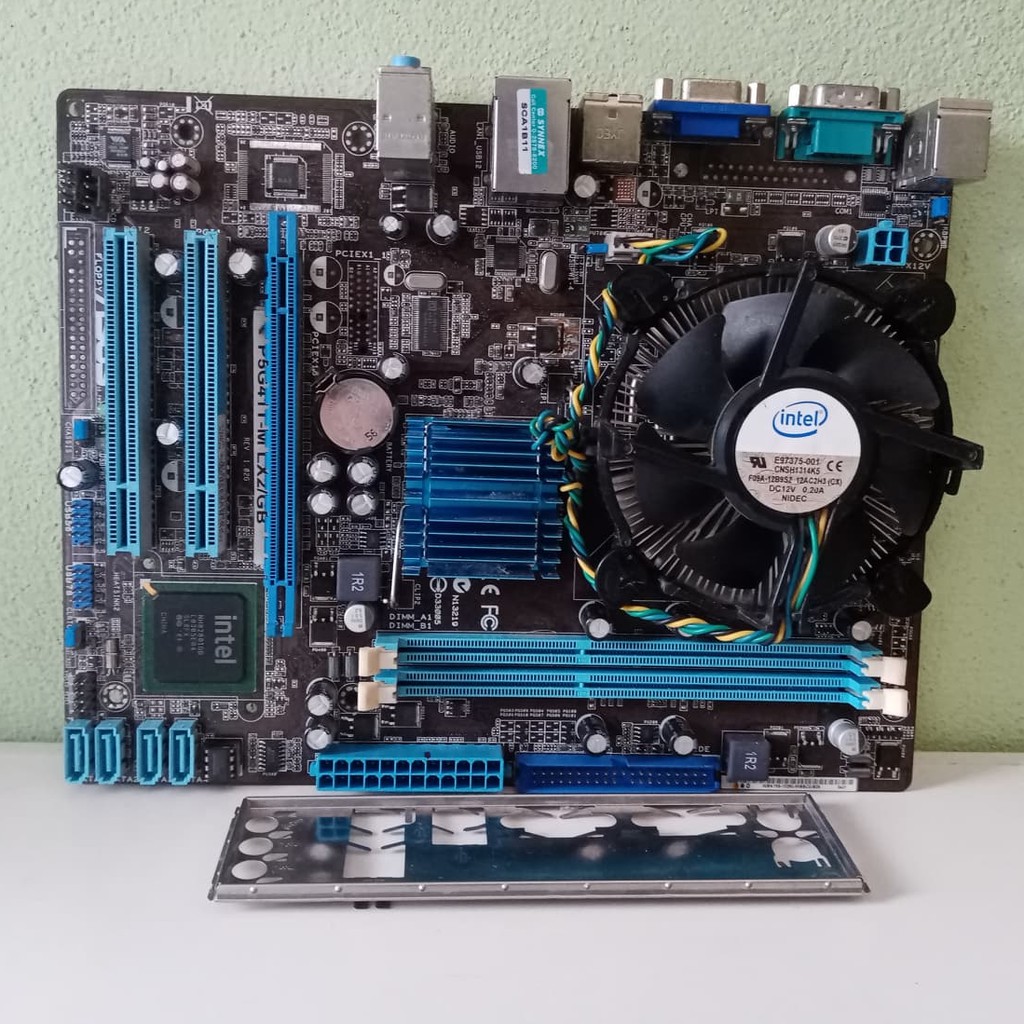 เมนบอร์ด Asus P5G41T-M LX2/GB DDR3 +CPU Intel® Core™2 Duo E8400 3.0 GHz+Heatsink