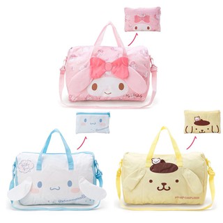 กระเป๋าเดินทางลายการ์ตูน Cinnamoroll My Melody สีชมพู