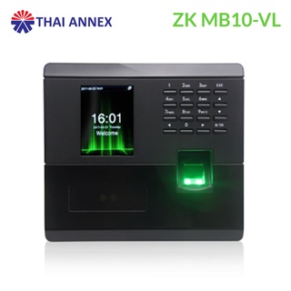 เครื่องสแกนใบหน้า ZK MB10-VL เครื่องสแกนหน้า Face Scan เชื่อมต่อชุดควบคุมประตูได้ (Access Control)