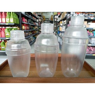 กระบอกเชคพลาสติก ขนาด 350ml. / 500ml. / 750ml.