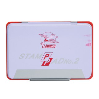 แท่นประทับ สีแดง ฟลามิงโก้ 2/Stamp Pad Red Flamingo 2