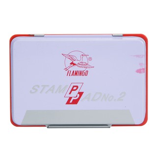 แท่นประทับ สีแดง ฟลามิงโก้ 2/Stamp Pad Red Flamingo 2