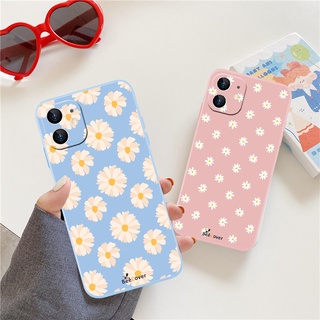 เคสโทรศัพท์มือถือแบบนิ่ม ผิวด้าน ลายดอกเดซี่ ขนาดเล็ก สําหรับ OPPO F19 F17 F15 F11 F9 RENO 2 3 4 5 6 7 Pro 4F 5F F7 F5 Youth A1K Find X2