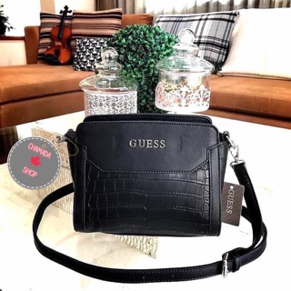 GUESS CROC SHOULDER BAG