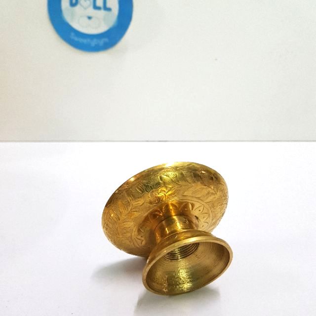 Brass byfa อุปกรณ์เครื่องหมาก ชุดเชี่ยนหมาก ตอกลายงานช่างฝีมือ ลายดอก ใบไม้ ลายไทยสวยงาม9” ราคา ถูกที่สุด ดีลบีเคเค แกลเลอรีภาพที่ 4