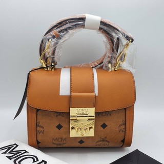 (ผ่อน0%)📌แท้💯 Mcm Small Tracy Satchel (ไม่แท้คืนเงิน)