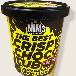 Nims Crispy Choco Tub (mini coco crunch) 1 กระปุก