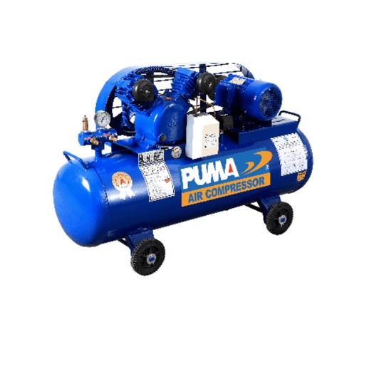 PUMA ปั๊มลมสายพานพร้อมมอเตอร์ 3 HP ขนาด 260 ลิตร รุ่น PP23P-WM