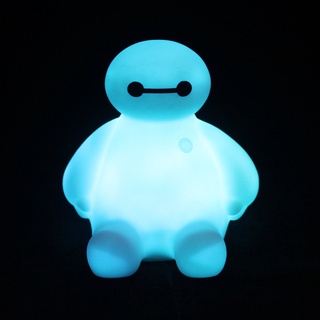 โคมไฟกลางคืน LED ลายการ์ตูน Baymax เปลี่ยนสีได้ สําหรับตกแต่งบ้าน เด็ก ของขวัญ