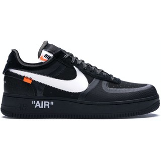 🔥พร้อมส่ง🔥Nike Air Force 1 x Off White V2 "Black"