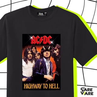 เสื้อสาวอวบ เสื้อยืดสีพื้น ACDC ทางหลวงไปนรก Unisex ระเหิด / เสื้อกราฟิก N72 เสื้อโอเวอร์ไซ เสื้อยืด