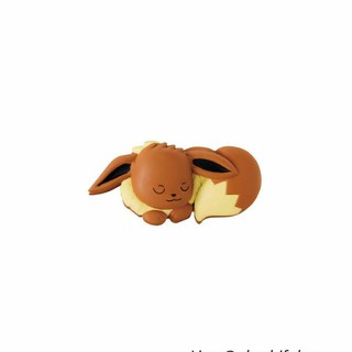 กาชาปอง Eevee sleeping [Pokemon คลิปหนีบ] งานแท้ญี่ปุ่น.