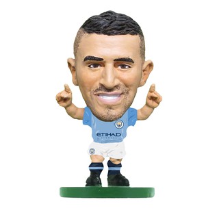 โมเดลนักฟุตบอล SoccerStarz ลิขสิทธิ์แท้จากสโมสร Manchester City - Riyad Mahrez 2019