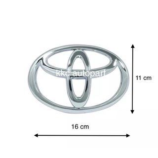 -แท้-โลโก้หน้ากระจัง ตราหน้ากระจัง โตโยต้า TOYOTA : VIGO , VIGO SMART , VIGO CHAMP