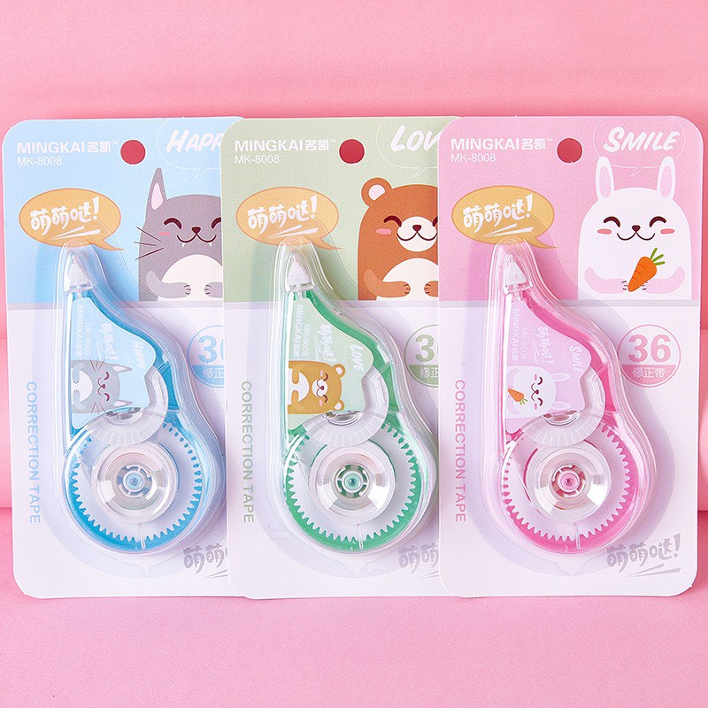 เทปลบคำผิด ลิควิดเทป เทปลบปากกา correction tape ลายน่ารัก ลายการ์ตูน