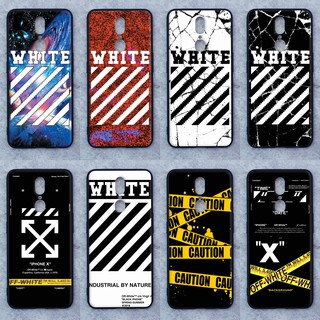 เคส Oppo  F11  ลาย WHITE  ขอบนิ่มหลังแข็ง เคสมือถือ เคสโทรศัพท์ Case