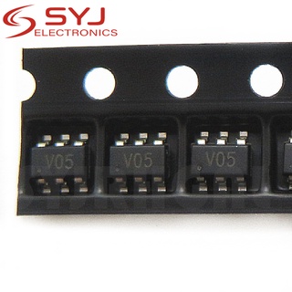 ชิ้นส่วนอิเล็กทรอนิกส์ 10 ชิ้น Srv05-4 . Tct Srv05 Code : V05 Sot23-6