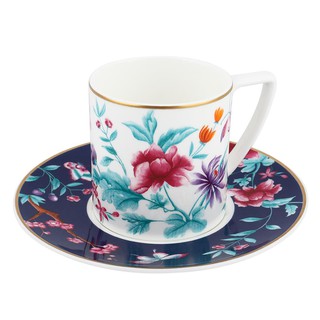 Water glass COFFEE SET BONE CHINA 0.25L ROYAL BONE CHINA CHINOISE Tableware Kitchen equipment แก้วน้ำ ชุดถ้วยกาแฟ ROYAL