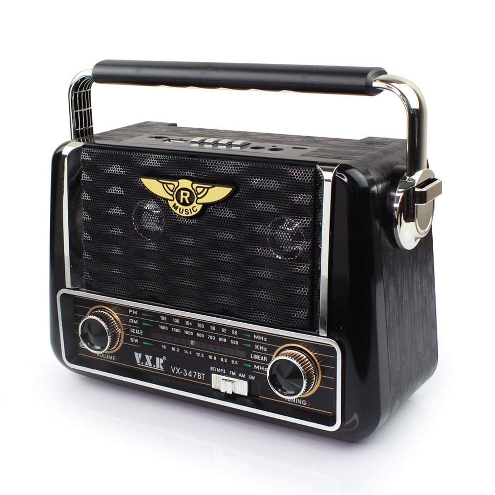 Telecorsa วิทยุ VXR VX-347BT คละสี รุ่น radio-bluetooth-usb-portable-vx-347-06c-K3